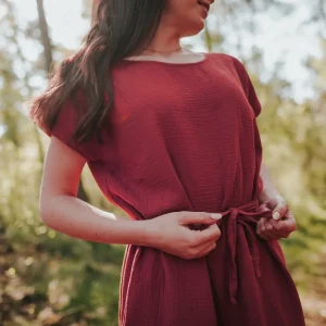 Musselin Kleid Elin